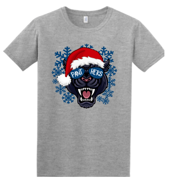 Christmas Panther Santa