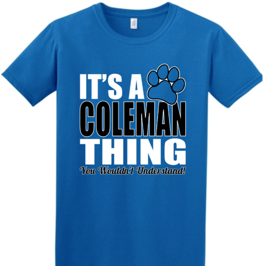 It's a Coleman Thing