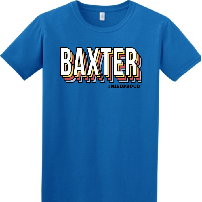 Baxter Elementary YOUTH Retro tee
