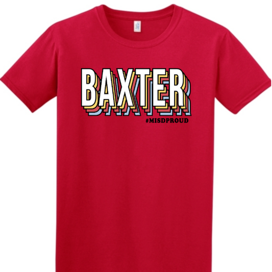 Baxter Elementary YOUTH Retro tee