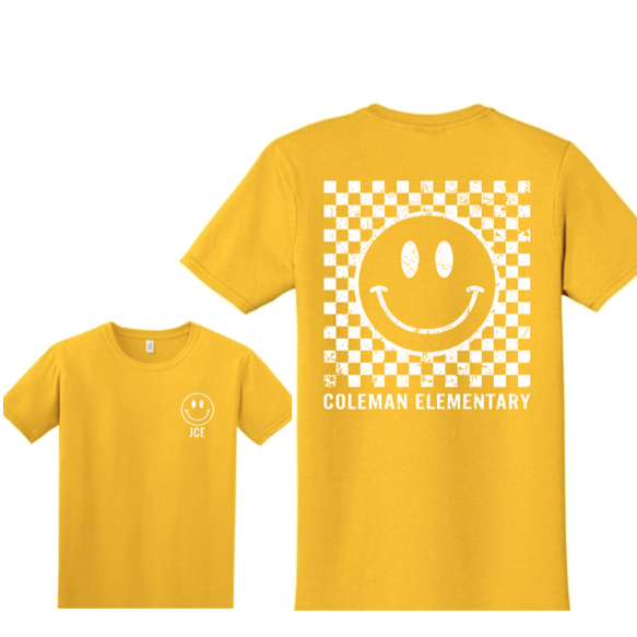 Coleman Checkered Smiley Youth