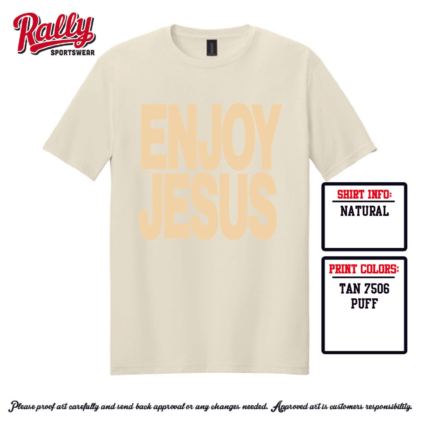SEW - Enjoy Jesus Softstyle Tee