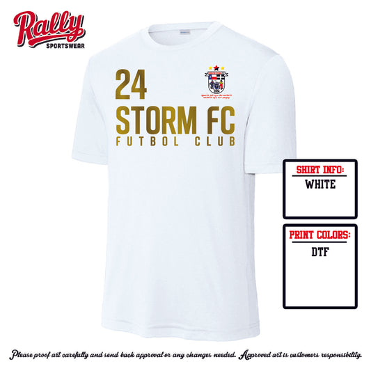 STORM - White Jersey - CLUB PLAYERS ONLY