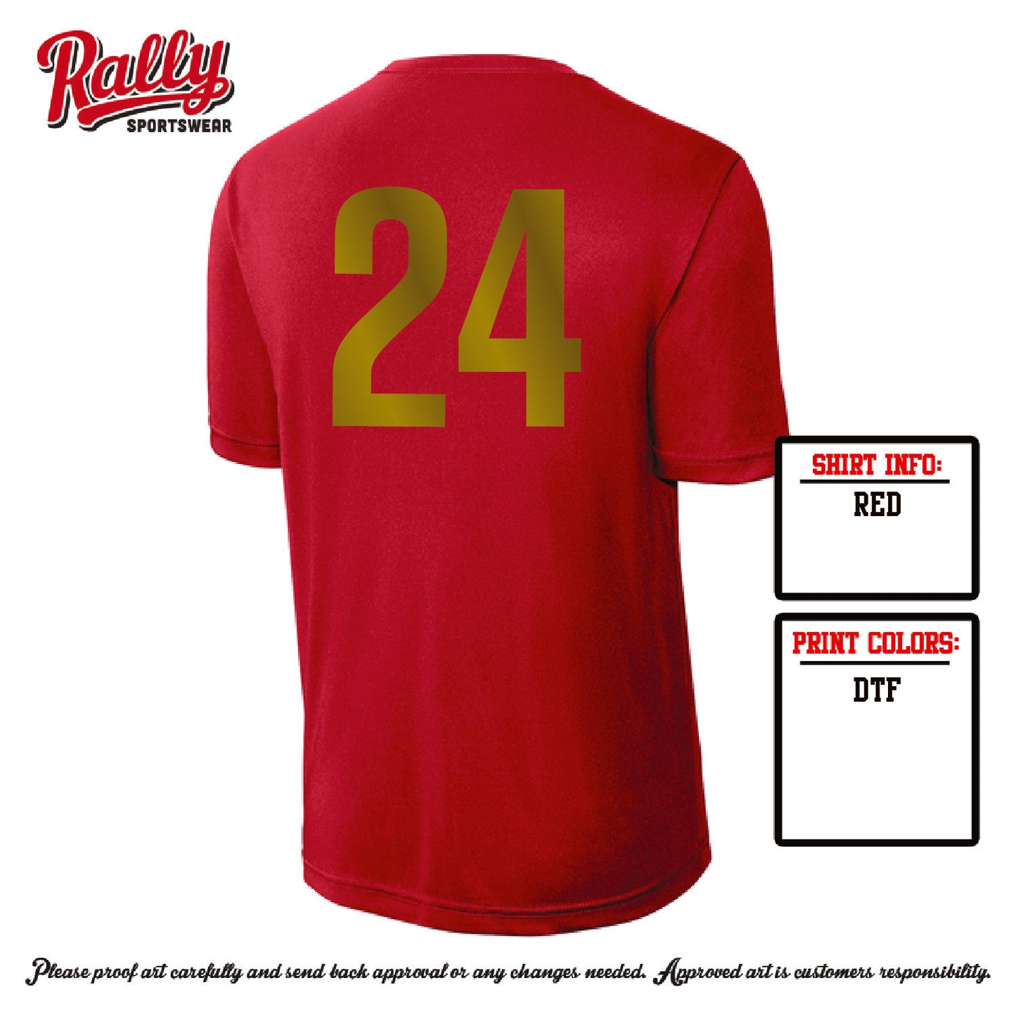STORM - Red Jersey - CLUB PLAYERS ONLY