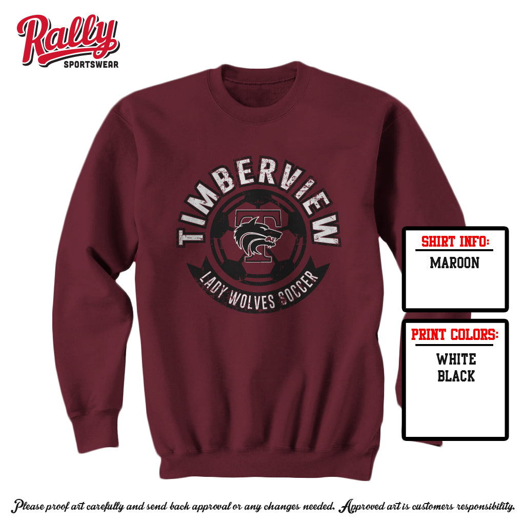 THSGSOC25 - Maroon Spirit Sweatshirt