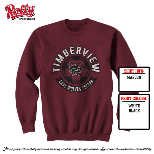 THSGSOC25 - Maroon Spirit Sweatshirt