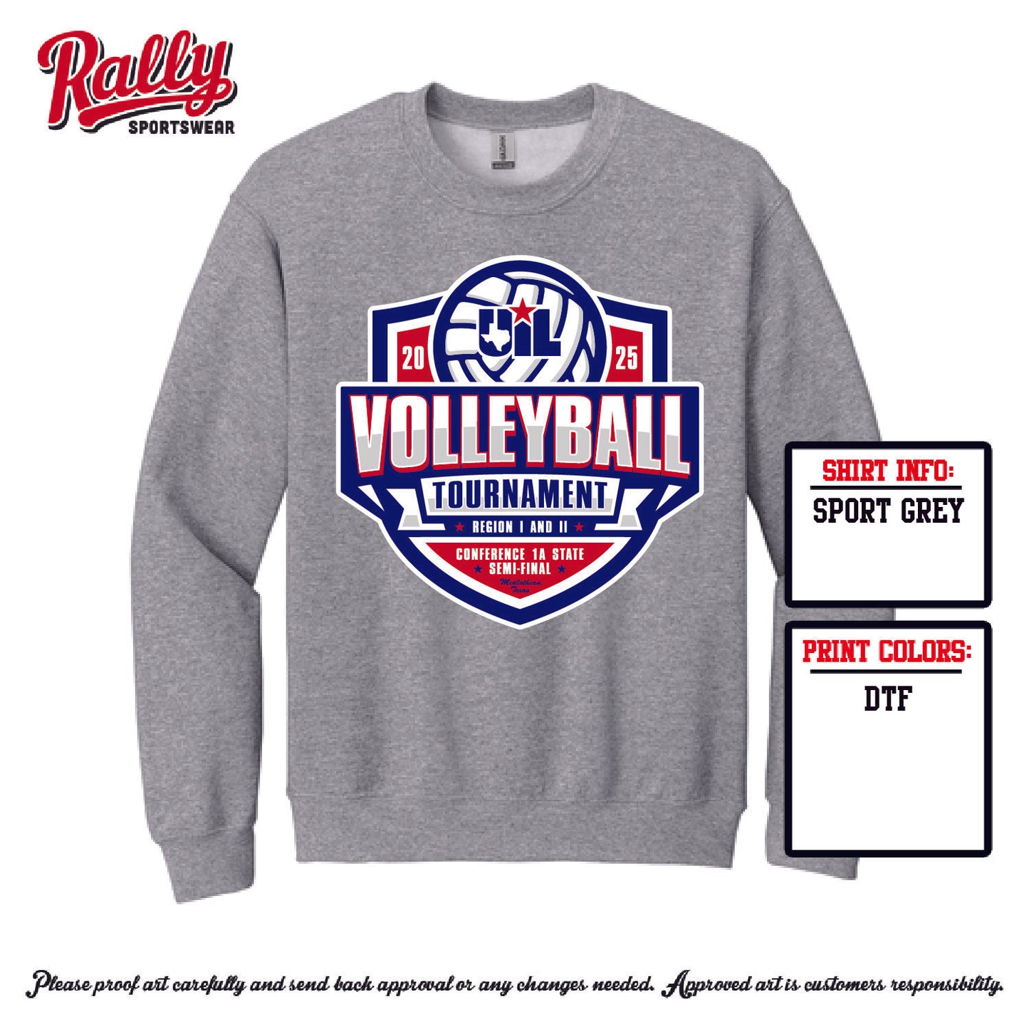 UILV - GREY SWEATSHIRT