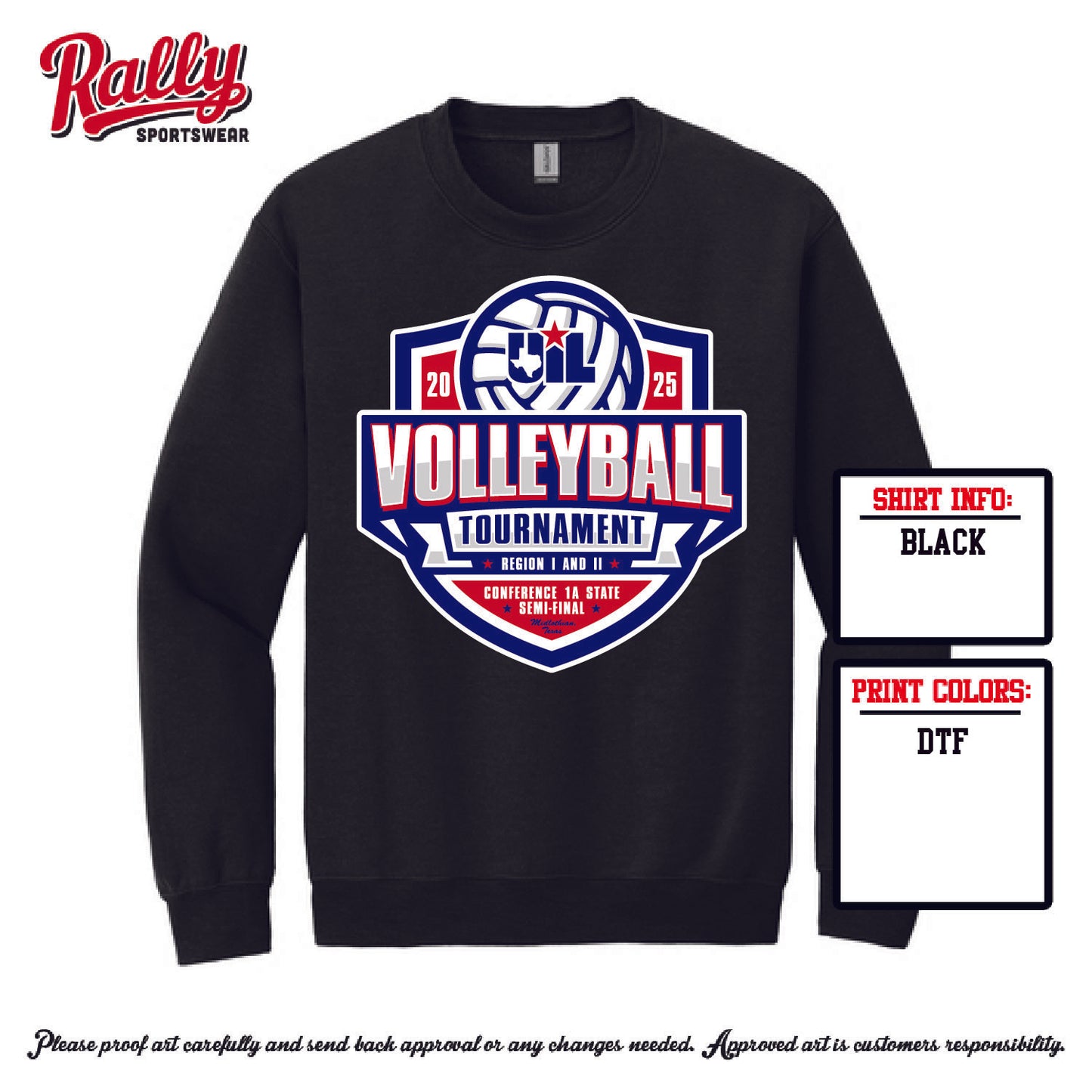 UILV - BLACK SWEATSHIRT