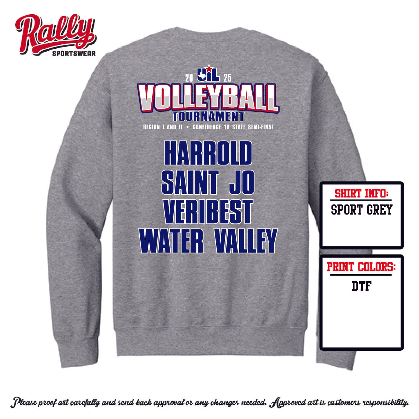 UILV - GREY SWEATSHIRT