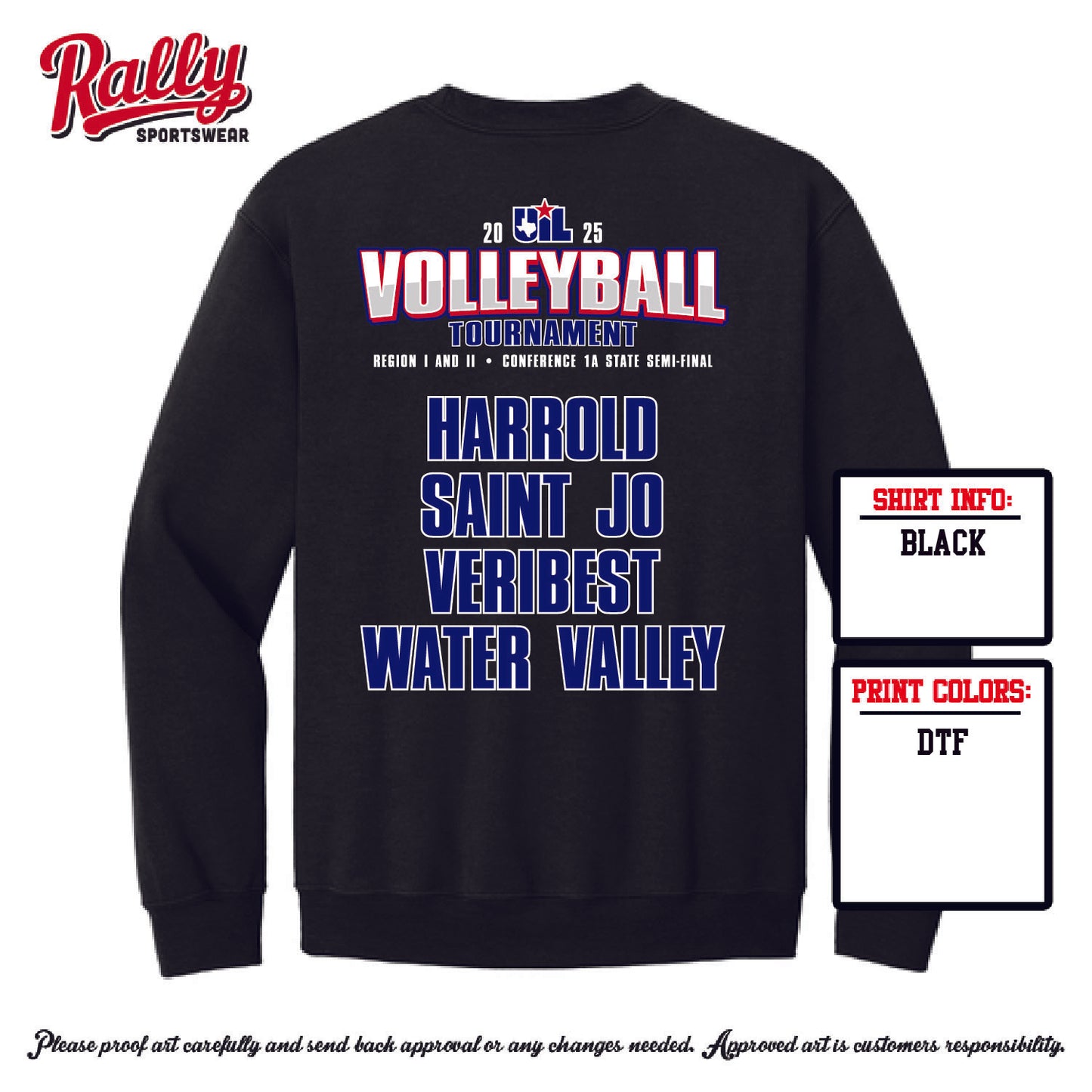 UILV - BLACK SWEATSHIRT