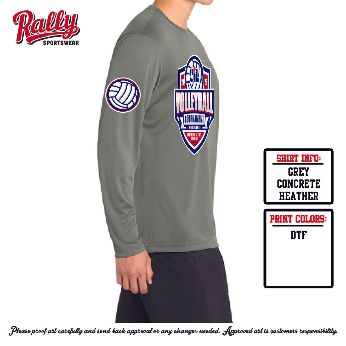 UILV - GREY LONG SLEEVE DRIFIT