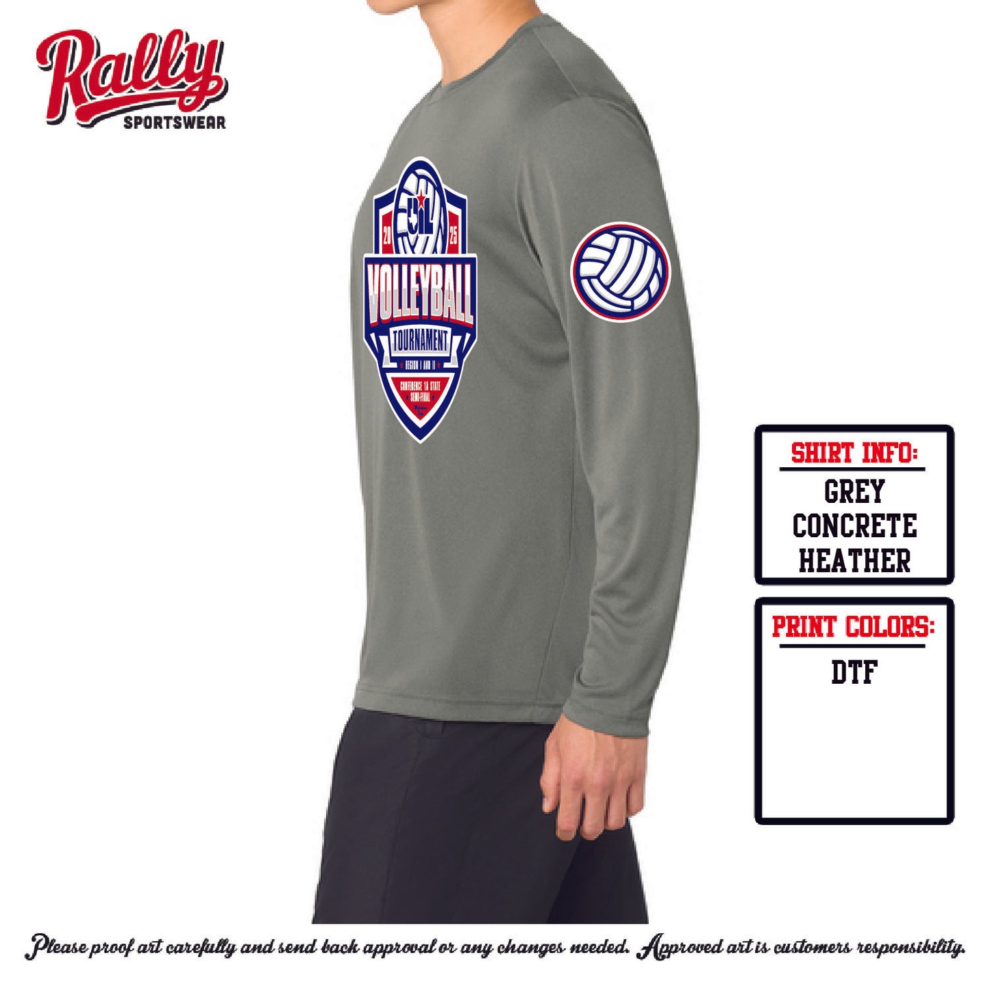 UILV - GREY LONG SLEEVE DRIFIT