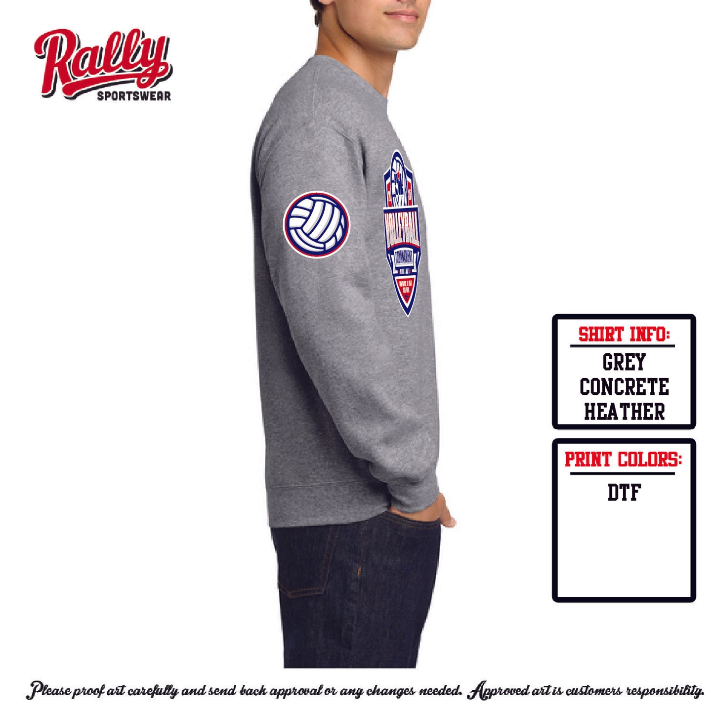 UILV - GREY SWEATSHIRT