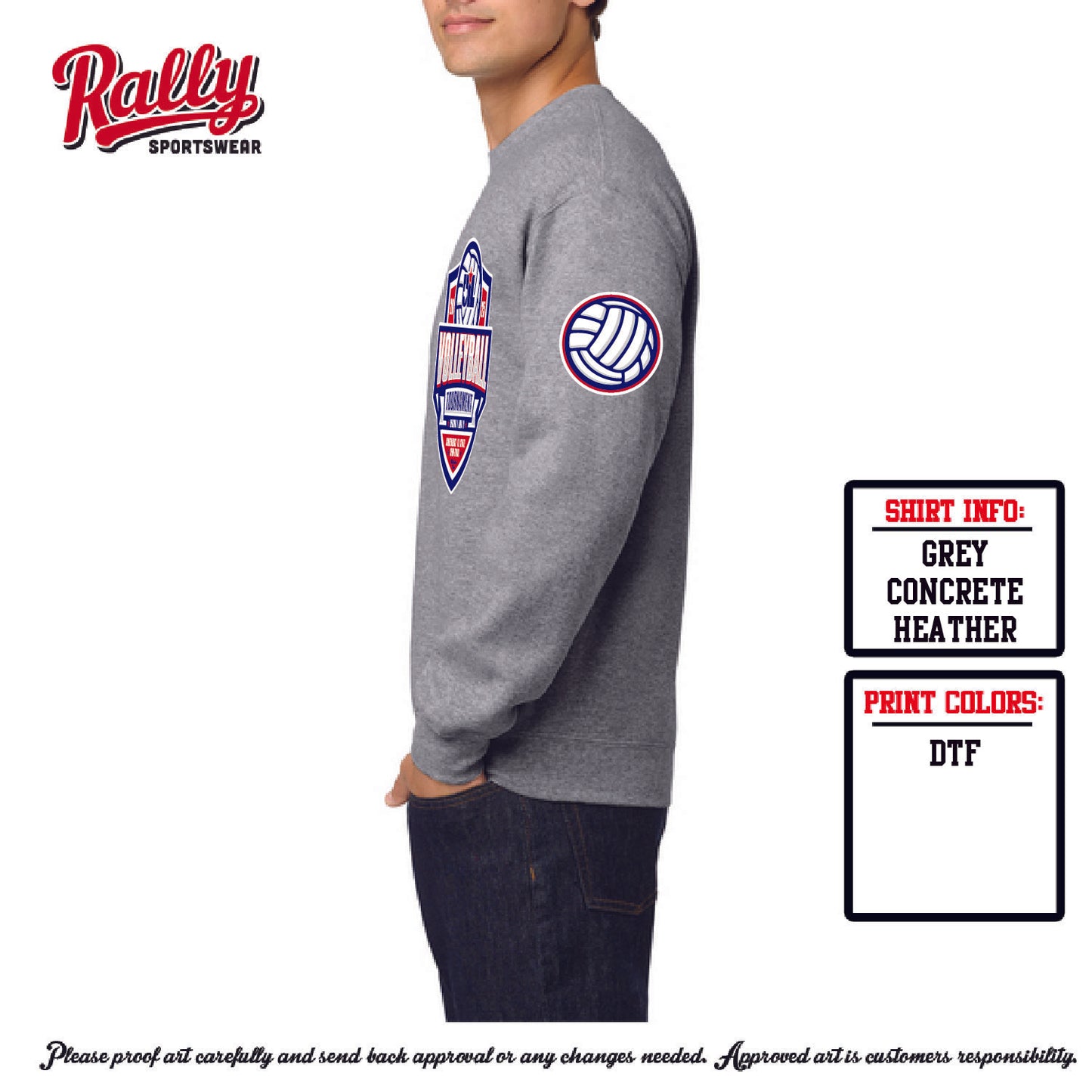 UILV - GREY SWEATSHIRT