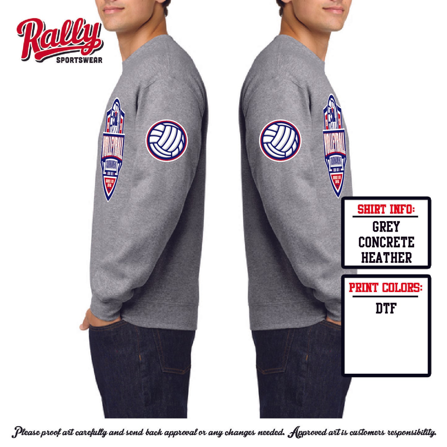 UILV - GREY SWEATSHIRT