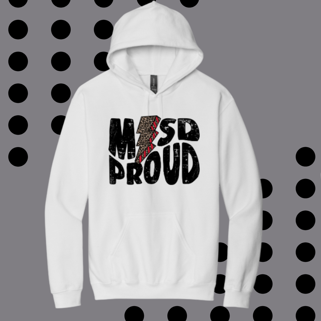 Red Leopard Bolt MISD Proud