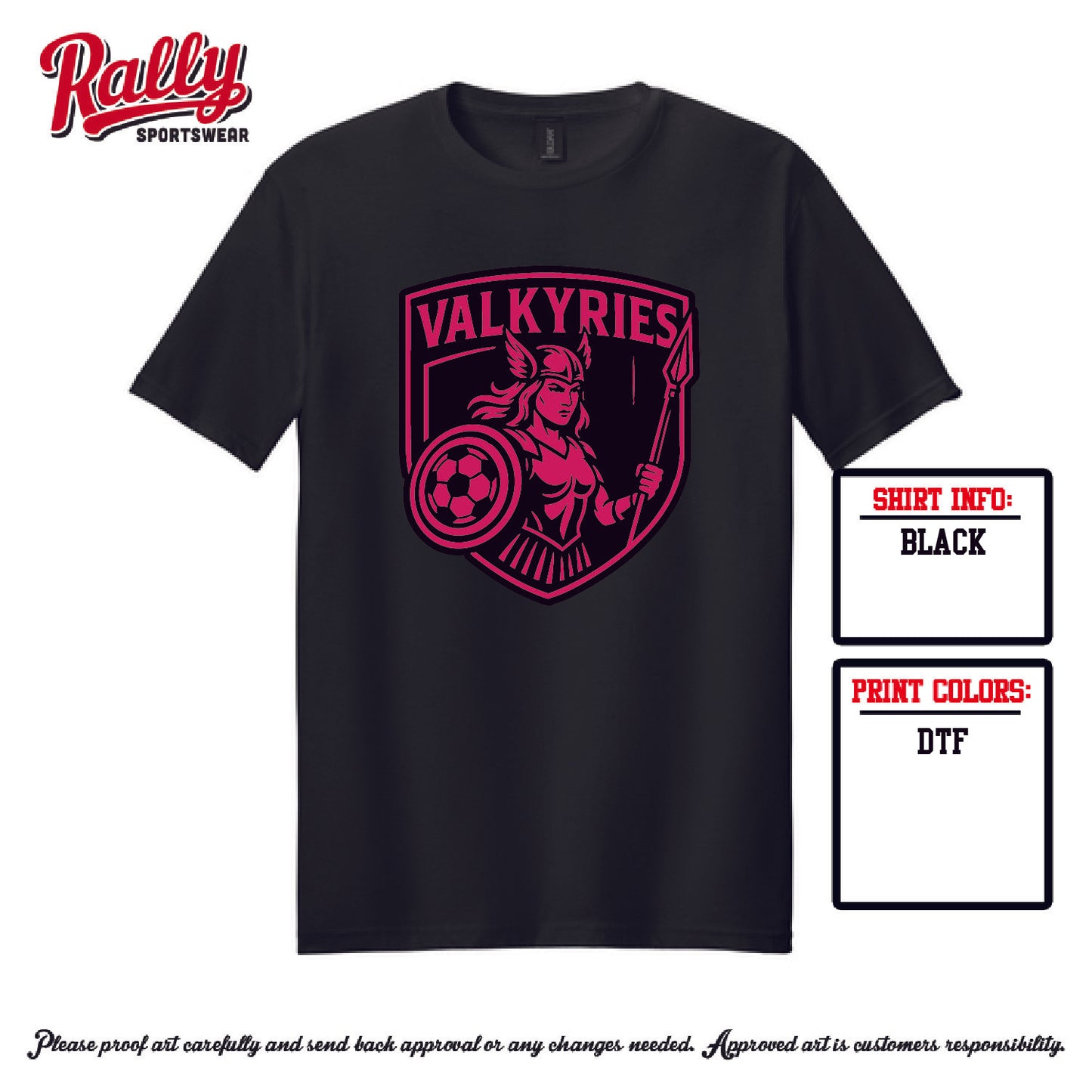 VAL -  Pink FAN SHORT SLEEVE (multiple colors)