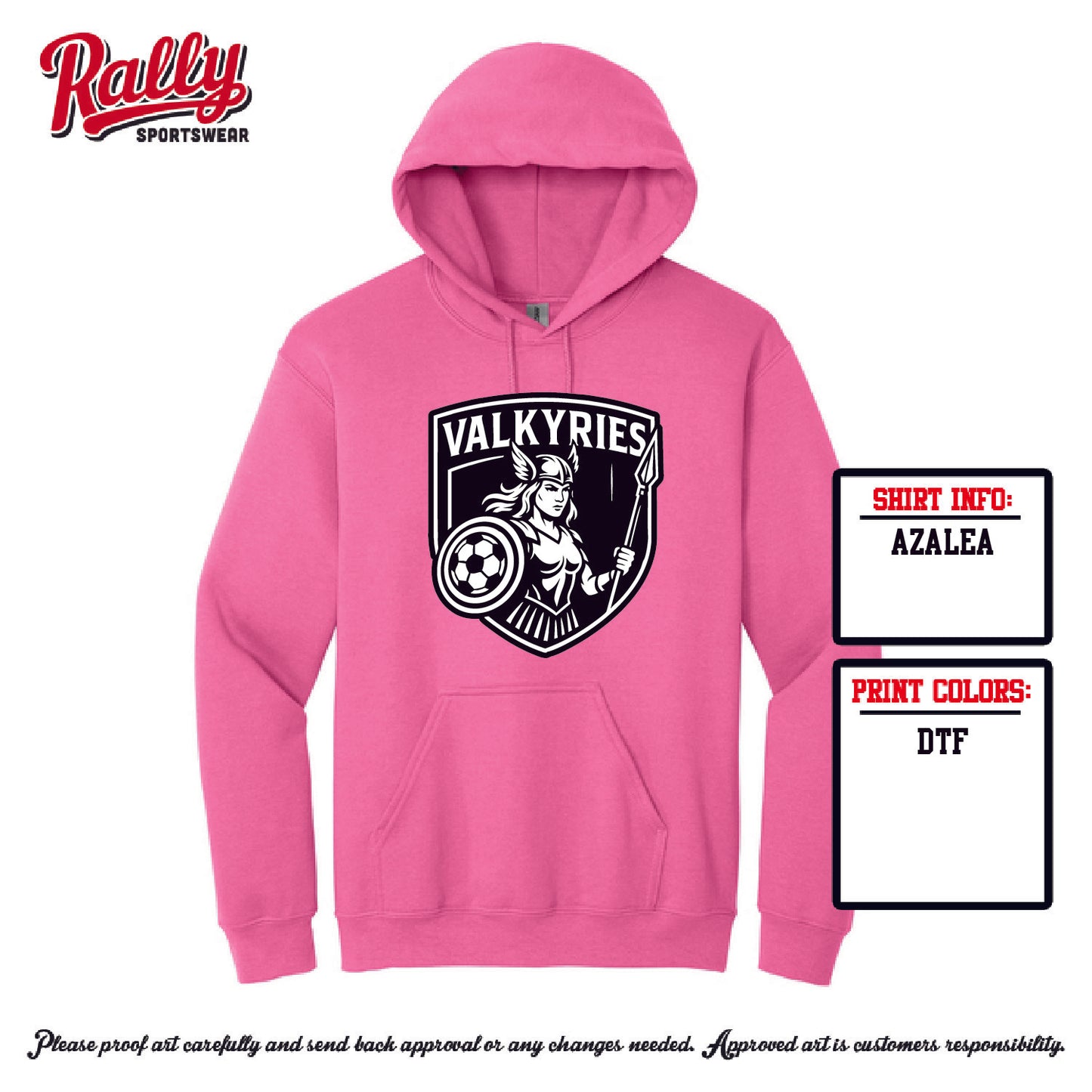 VAL -  FAN HOODIE (multiple colors)