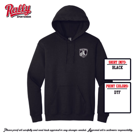 VAL -  FAN HOODIE Left Chest (multiple colors)