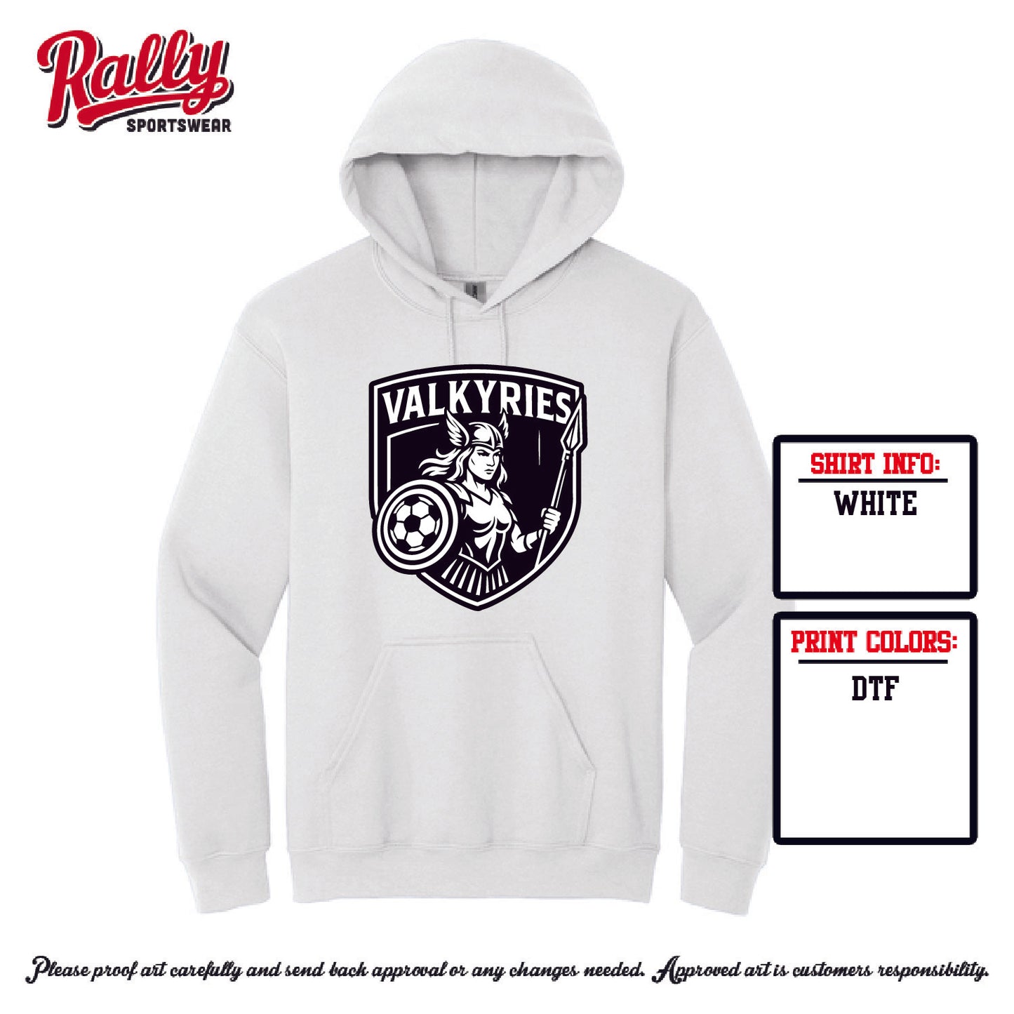 VAL -  FAN HOODIE (multiple colors)