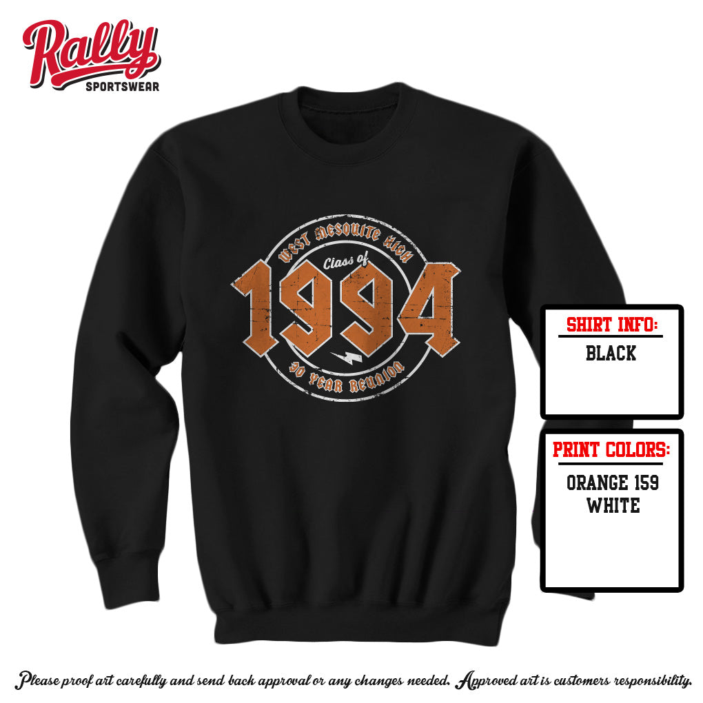 WMHS- Black Sweatshirt