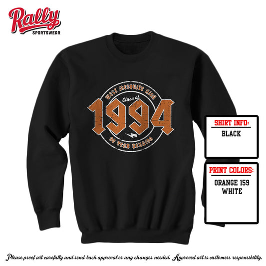 WMHS- Black Sweatshirt