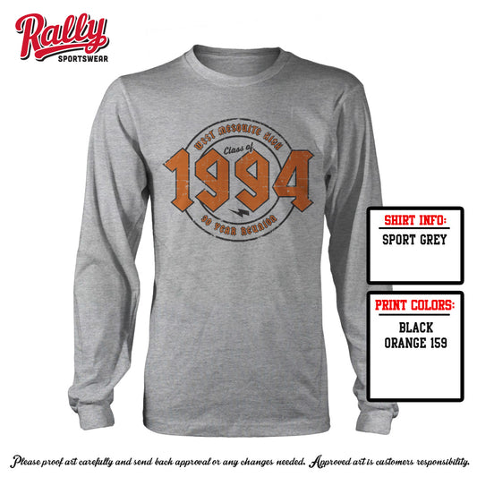 WMHS- Grey Long Sleeve