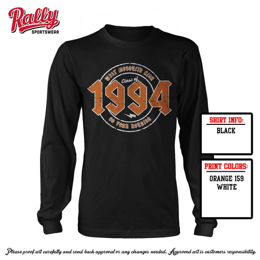 WMHS- Black Long Sleeve