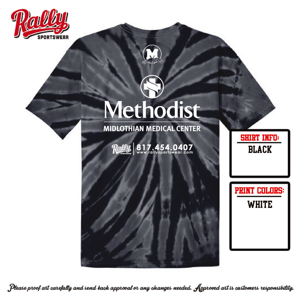 MHS26 - Pink Out Tee - Tie-Dye