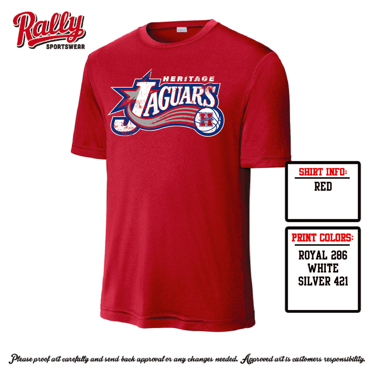 HHSBBB26 - Jaguars Basketball Retro