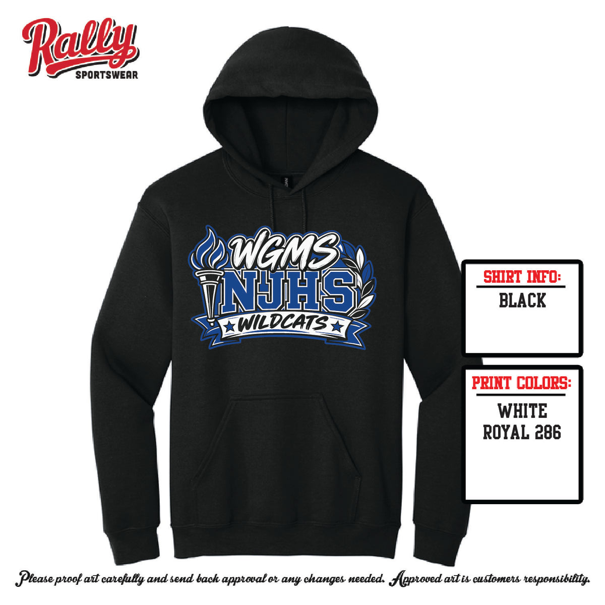 WGMS NJHS 26 - Cotton Hoodie