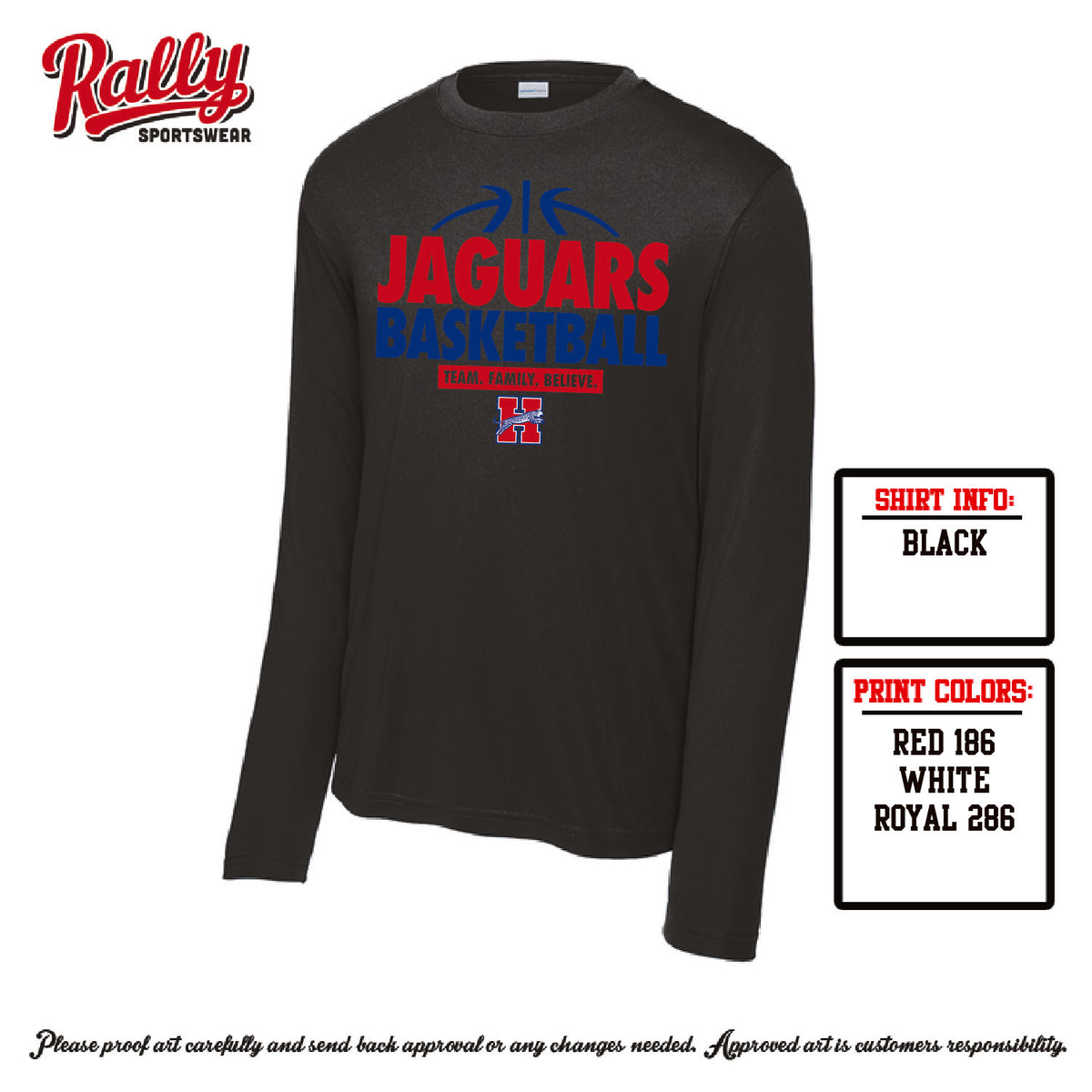 HHSBBB26 - Jaguars Basketball Fan