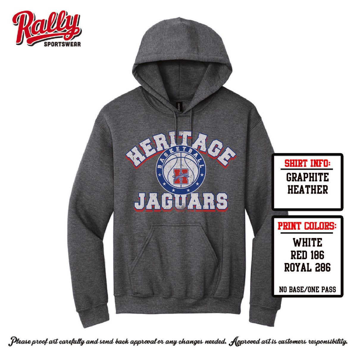 HHSBBB26 - Jaguars Basketball Distressed