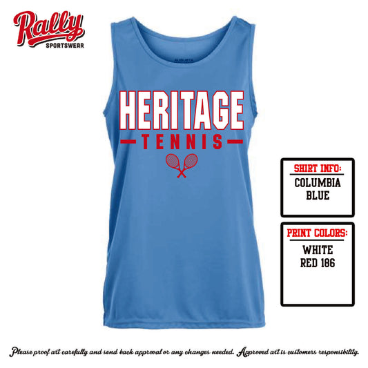 HHSTPC26 - Practice Tank Women's (Carolina Blue)