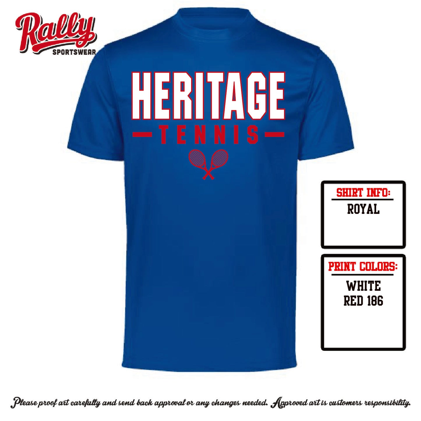 HHSTPC26 - Practice Short Sleeve Dri Fit (Royal)
