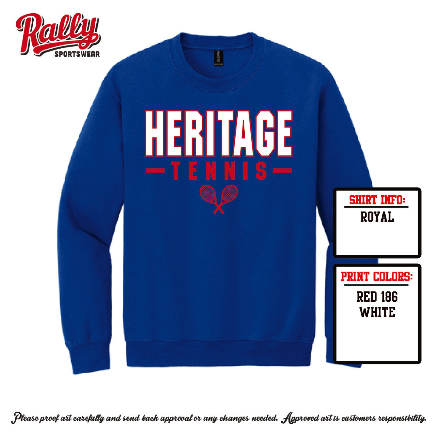 HHSTPC26 - Practice Sweatshirt (Royal)