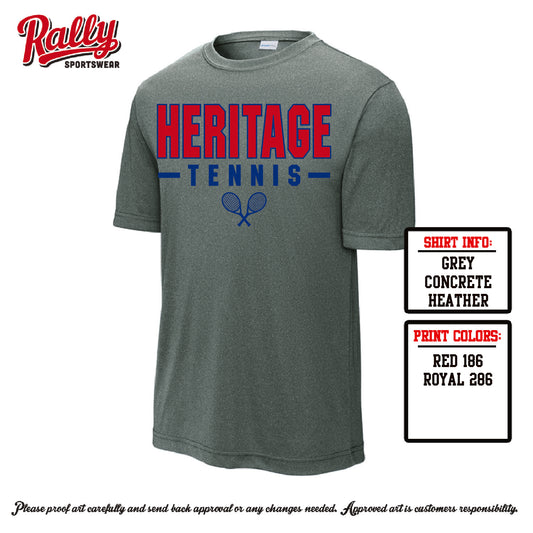 HHSTPC26 - Practice Short Sleeve Dri Fit (Grey)
