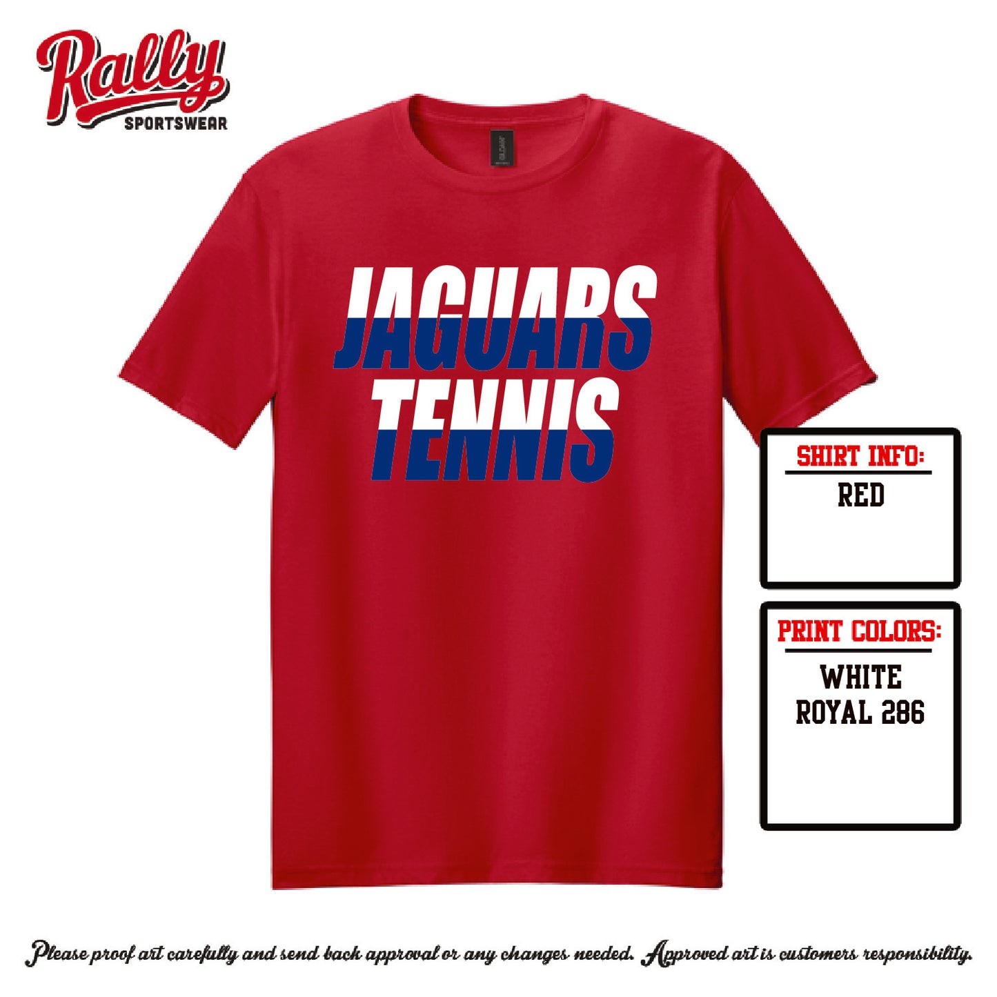 HHSTS26 - FAN DESIGN Split on Red