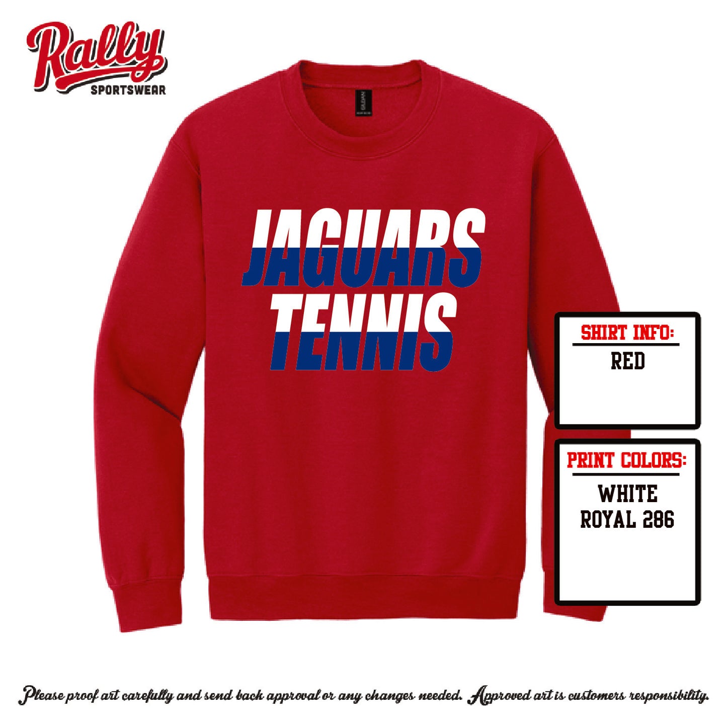 HHSTS26 - FAN DESIGN Split on Red