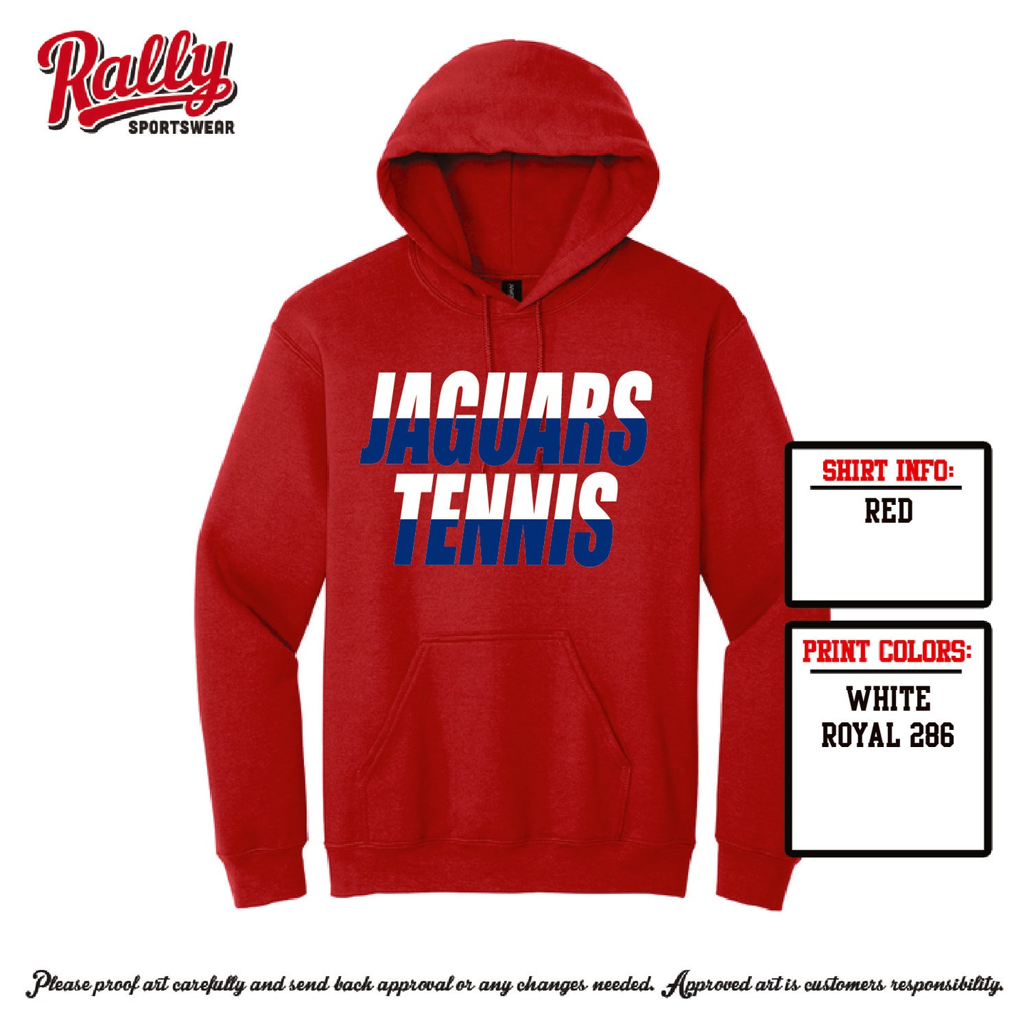 HHSTS26 - FAN DESIGN Split on Red