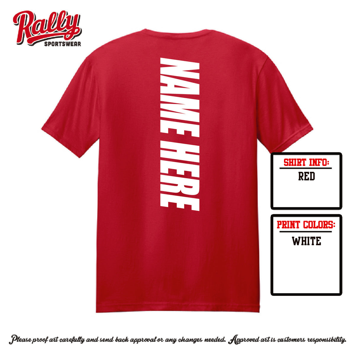 HHSTS26 - FAN DESIGN Split on Red