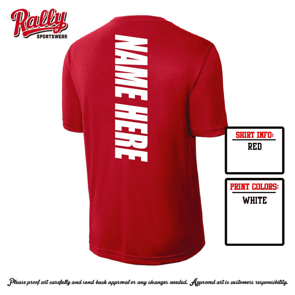 HHSTS26 - FAN DESIGN Split on Red