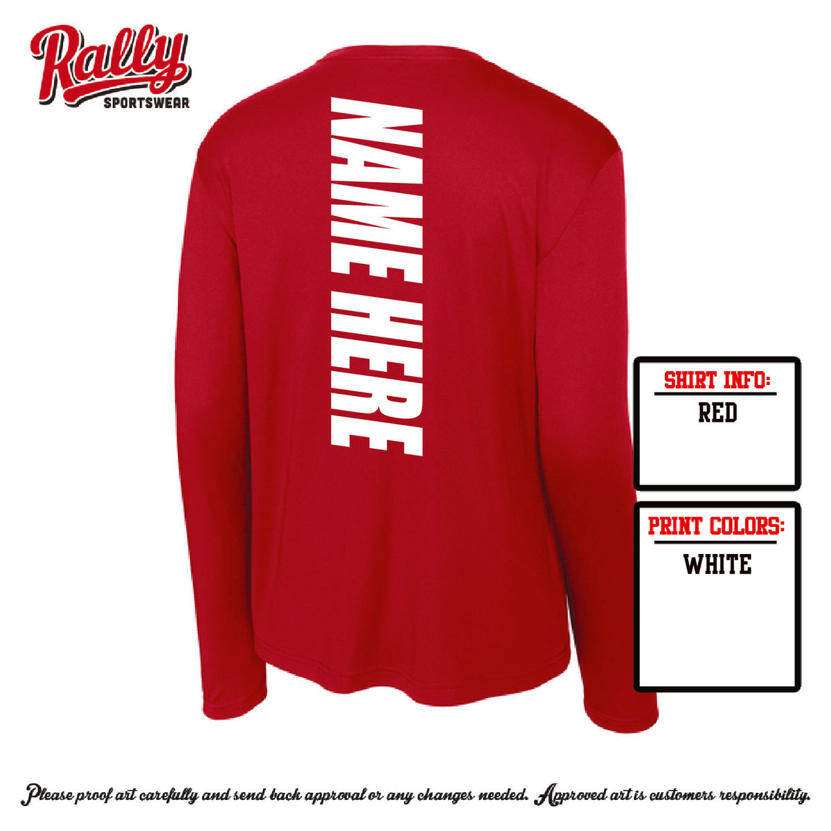 HHSTS26 - FAN DESIGN Split on Red