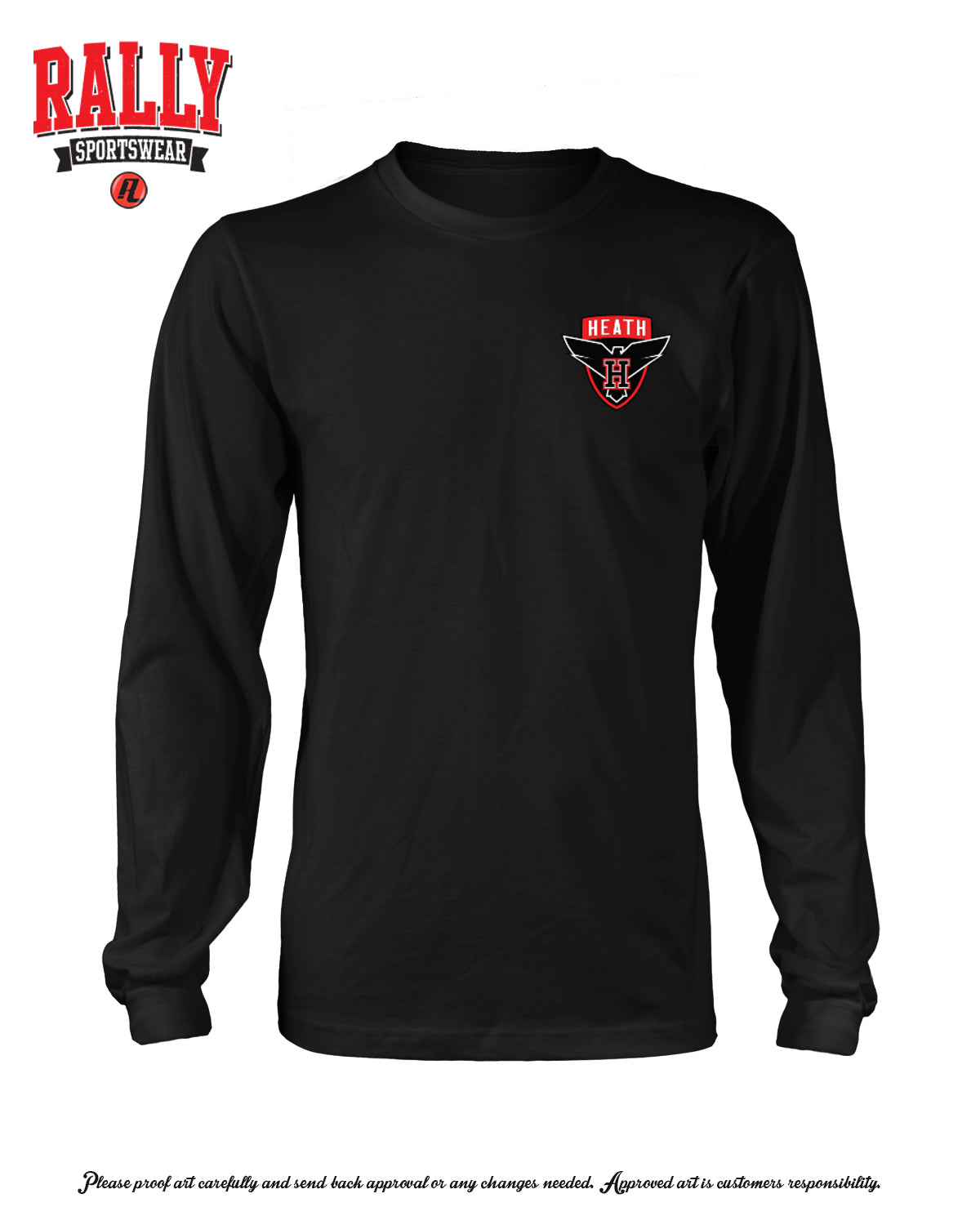 RHHSSOC26 – Long Sleeve - Black