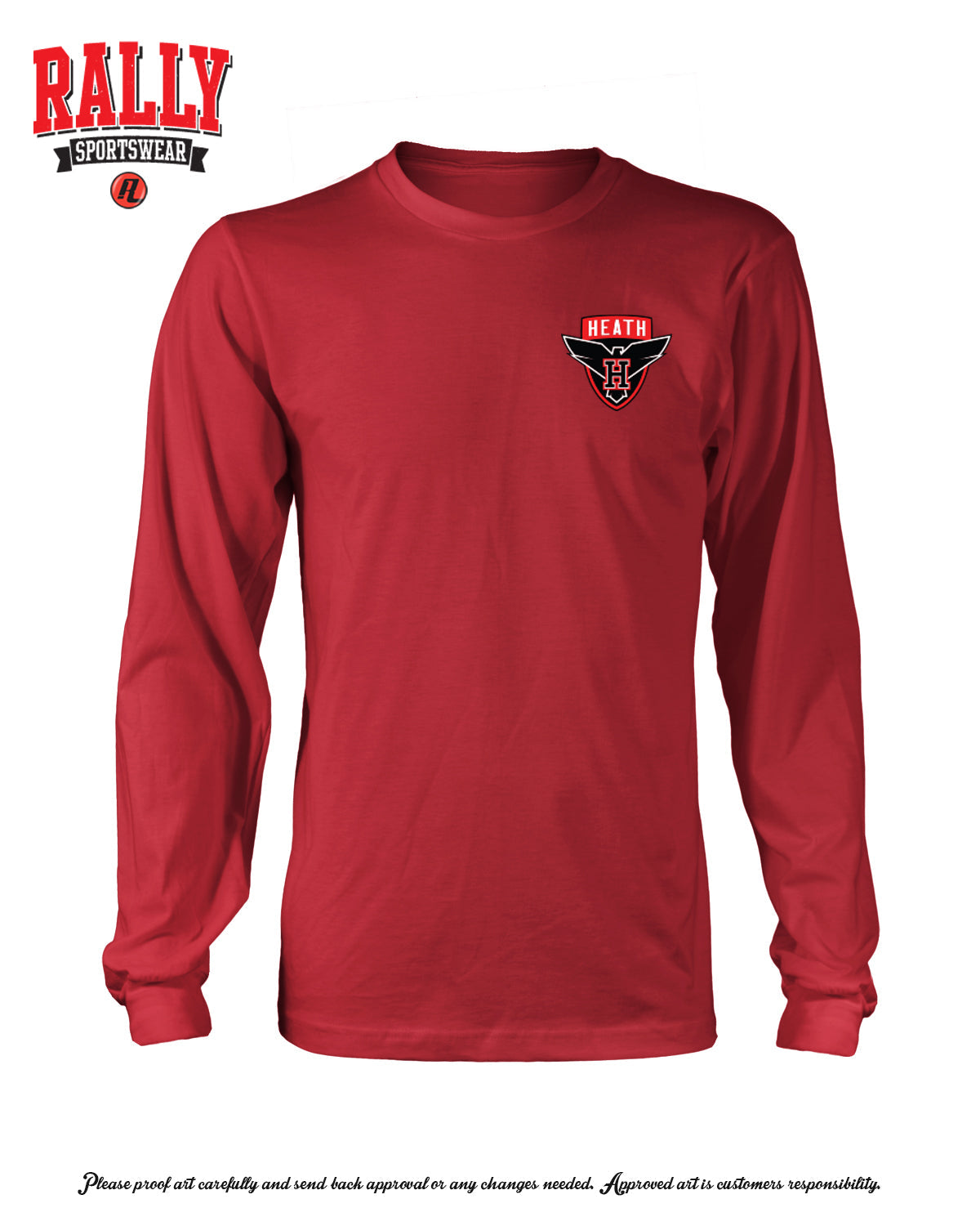 RHHSSOC26 – Long Sleeve - Red