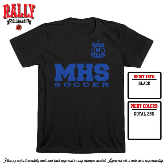 MHSSOC25 - Black Short Sleeve