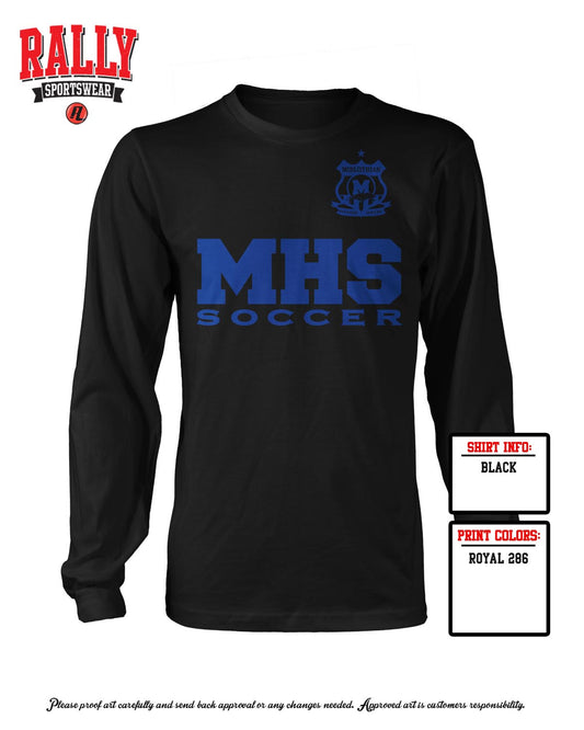 MHSSOC25 - Black Long Sleeve