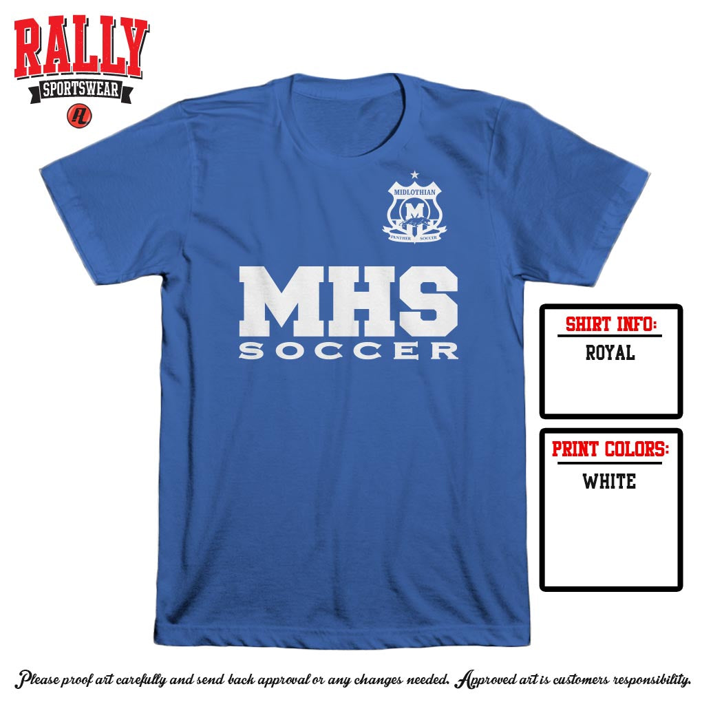 MHSSOC25 - Blue Short Sleeve