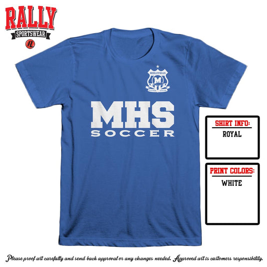 MHSSOC25 - Blue Short Sleeve