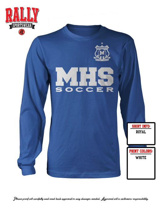 MHSSOC25 - Blue Long Sleeve